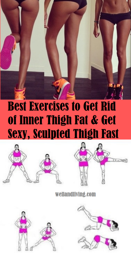 9 Exercises That Will Burn Your Inner Thigh Fat Fast In 2 Weeks - Saayla